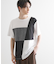 ブロック切替半袖Tシャツ