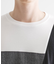 ブロック切替半袖Tシャツ