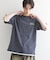 マイクロボーダーフェイクTシャツ