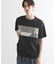 パネル切替半袖Tシャツ