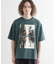 アーバングラフィックブラシ刺繍Tシャツ