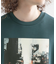 アーバングラフィックブラシ刺繍Tシャツ
