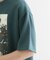 アーバングラフィックブラシ刺繍Tシャツ