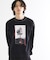 フラワーフォトエンブロヘビーウェイトスムースTシャツ