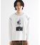 フラワーフォトエンブロヘビーウェイトスムースTシャツ