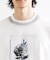 フラワーフォトエンブロヘビーウェイトスムースTシャツ