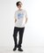 ボカシフラワーTシャツ