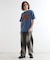 ボカシフラワーTシャツ