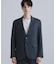 【洗える】ピンヘッドストレッチセットアップ