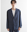 【2点セットジャケット＋パンツ】エアリードライノーカラージャケット＆スラックス