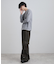 フェイクレイヤードニットソー