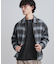 モールチェックZIPシャツ