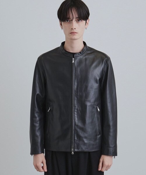 本革】ラムレザーシングルライダース｜ティーケータケオキクチの通販