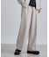 【セットアップ対応】360度ストレッチ ワイドストレートパンツ