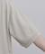 【コレ1枚できまる！】ジョーゼットスタンドハーフジップカットソー/ハーフジップ/大人/夏/夏服/シンプル/汎用性