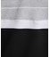 パネルニット切替カットソー