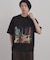 ブラシ刺繍半袖Ｔシャツ