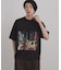 ブラシ刺繍半袖Ｔシャツ
