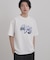 フラワープリントTシャツ