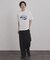 フラワープリントTシャツ