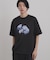 フラワープリントTシャツ