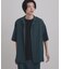 【上下2点セットアップ】トロミシャツセットアップ／接触冷感／ストレッチ／洗える