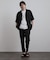 【暑い夏に最適！】ルーズトロミシャツセットアップ/上下2点セット/接触冷感/ストレッチ/洗える/オープンカラーシャツ/ワイドテーパードパンツ