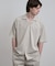 【暑い夏に最適！】ルーズトロミシャツセットアップ/上下2点セット/接触冷感/ストレッチ/洗える/オープンカラーシャツ/ワイドテーパードパンツ