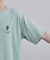 ひげオジワンポイントTシャツ
