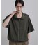 【接触冷感／2WAY】洗えるZIPシャツアウター