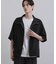 【接触冷感／2WAY】洗えるZIPシャツアウター