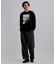 ブラシ刺繍長袖Tシャツ