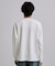 ブラシ刺繍長袖Tシャツ