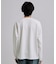 ブラシ刺繍長袖Tシャツ