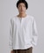 ヘンリーネック長袖Tシャツ