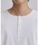 ヘンリーネック長袖Tシャツ