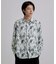 アブストペイント柄シャツ