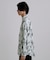 アブストペイント柄シャツ