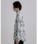 アブストペイント柄シャツ