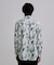アブストペイント柄シャツ