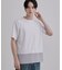 ダッシュラインバイカラーTシャツ