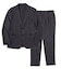 【365日対応】PINHEADシングルセットアップ/上下2点セット/ONOFF兼用/ストレッチ/洗える/イージーケア/シワになりにくい/ビジネス対応