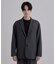 【さらりタッチシリーズ/上下2点セット】シングルジャケットセットアップ/シングルジャケット/ストレートパンツ/防シワ/洗濯可/イージーケア/高汎用性/スーツ