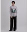 ブラシ刺繍長袖Tシャツ