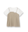 【洗える/Tシャツ】ビスチェドッキングプルオーバー