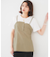 【洗える/Tシャツ】ビスチェドッキングプルオーバー