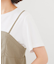 【洗える/Tシャツ】ビスチェドッキングプルオーバー