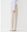 ベルト付き2タックパンツ