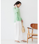 【セットアップ可能】フロントラップ ワイドパンツ