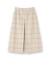 グレンチェックスカート